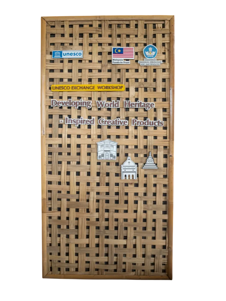 Panel Bambu Anyam